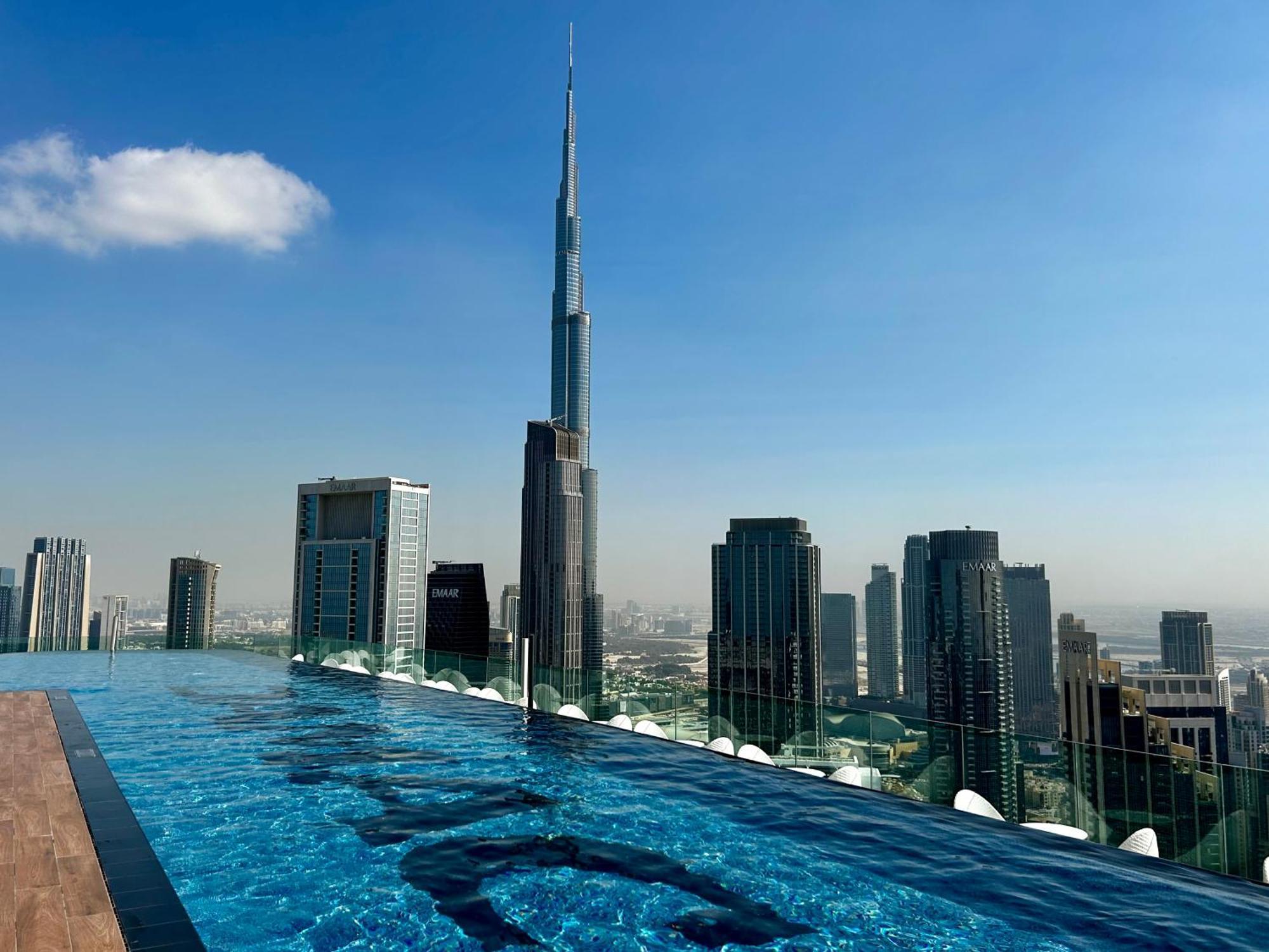 Burj Khalifa Views 2Br With Infinity Pool Downtown Apartamento Dubai Exterior foto