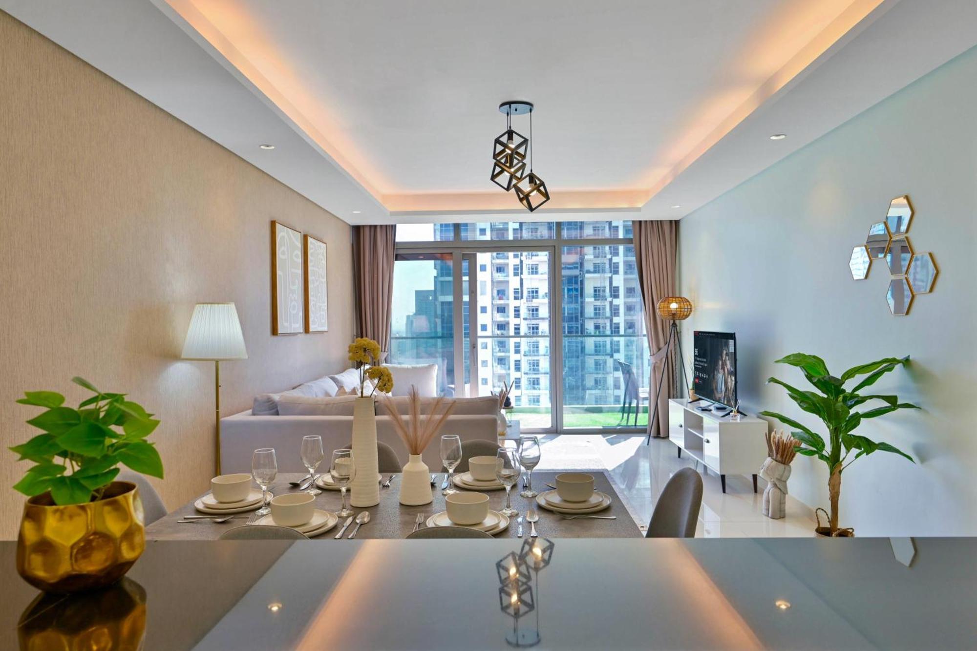 Burj Khalifa Views 2Br With Infinity Pool Downtown Apartamento Dubai Exterior foto