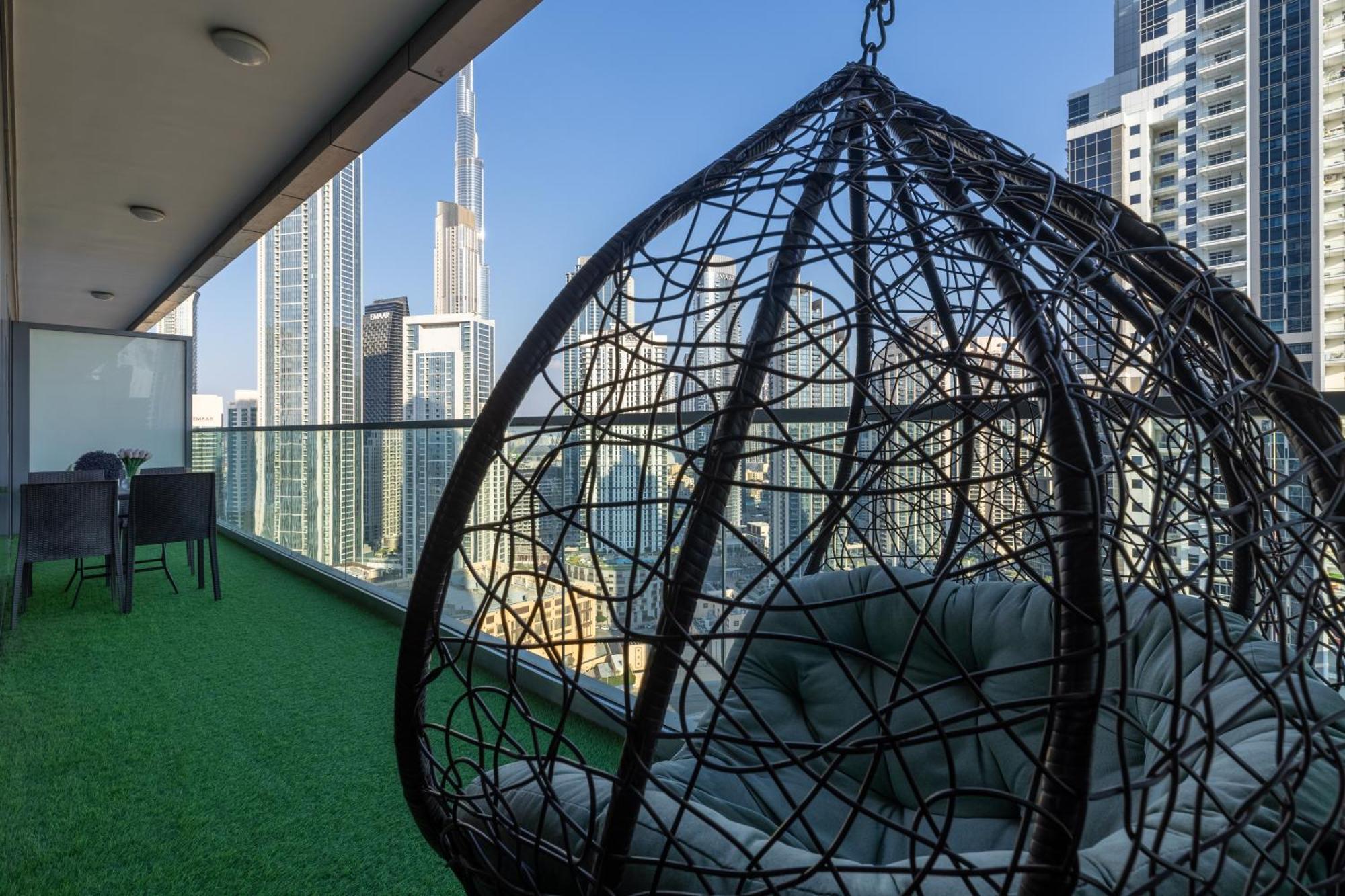 Burj Khalifa Views 2Br With Infinity Pool Downtown Apartamento Dubai Exterior foto