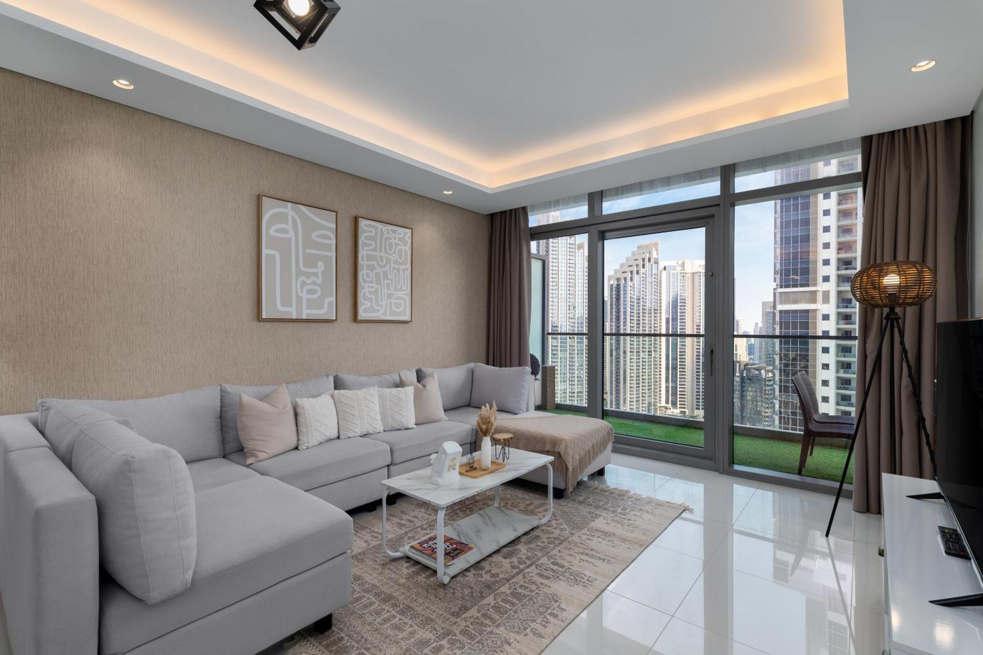 Burj Khalifa Views 2Br With Infinity Pool Downtown Apartamento Dubai Exterior foto